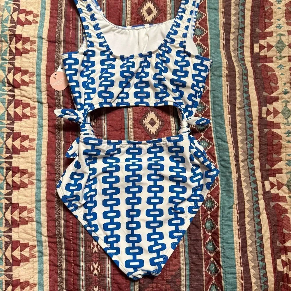 NWT GB girls one piece bathing suit size 14 girls - Picture 5 of 7